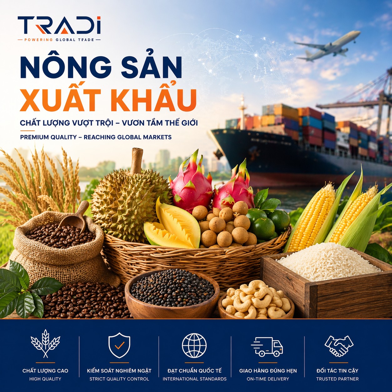 Nông sản Xuất khẩu (B2B)